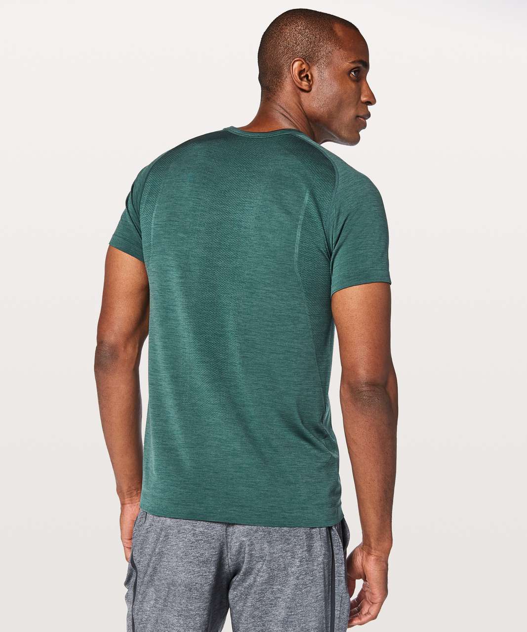 Lululemon Mens Metal Vent Tech Short Sleeve Shirt (Willow Green