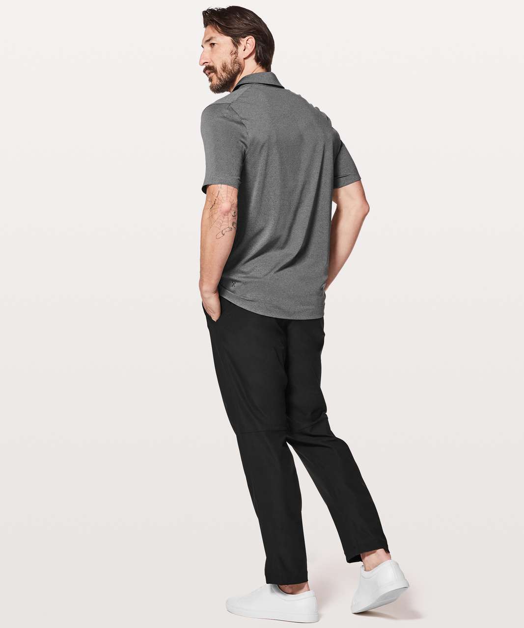 Lululemon Capacity Polo - Heathered Black