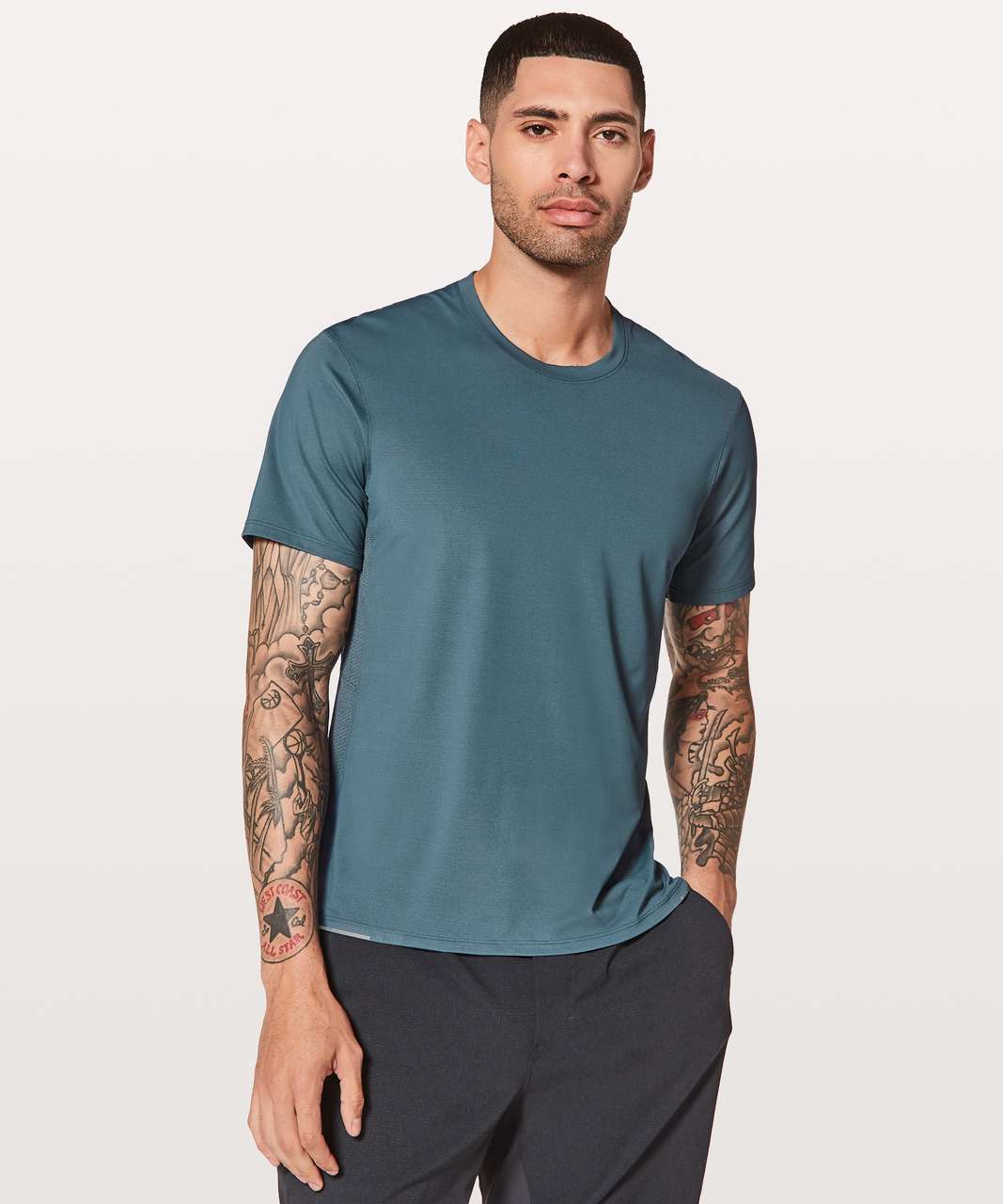 Lululemon Runway Short Sleeve - Iron Blue