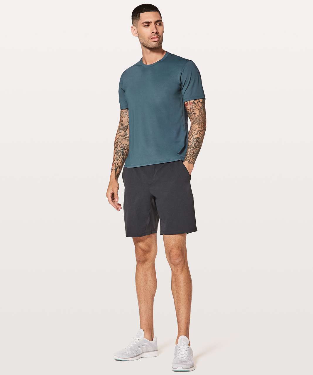 Lululemon Runway Short Sleeve - Iron Blue