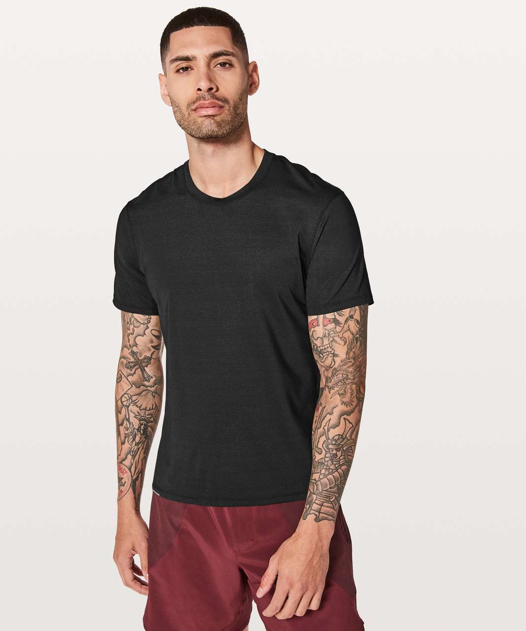 Lululemon Runway Short Sleeve - Black - lulu fanatics