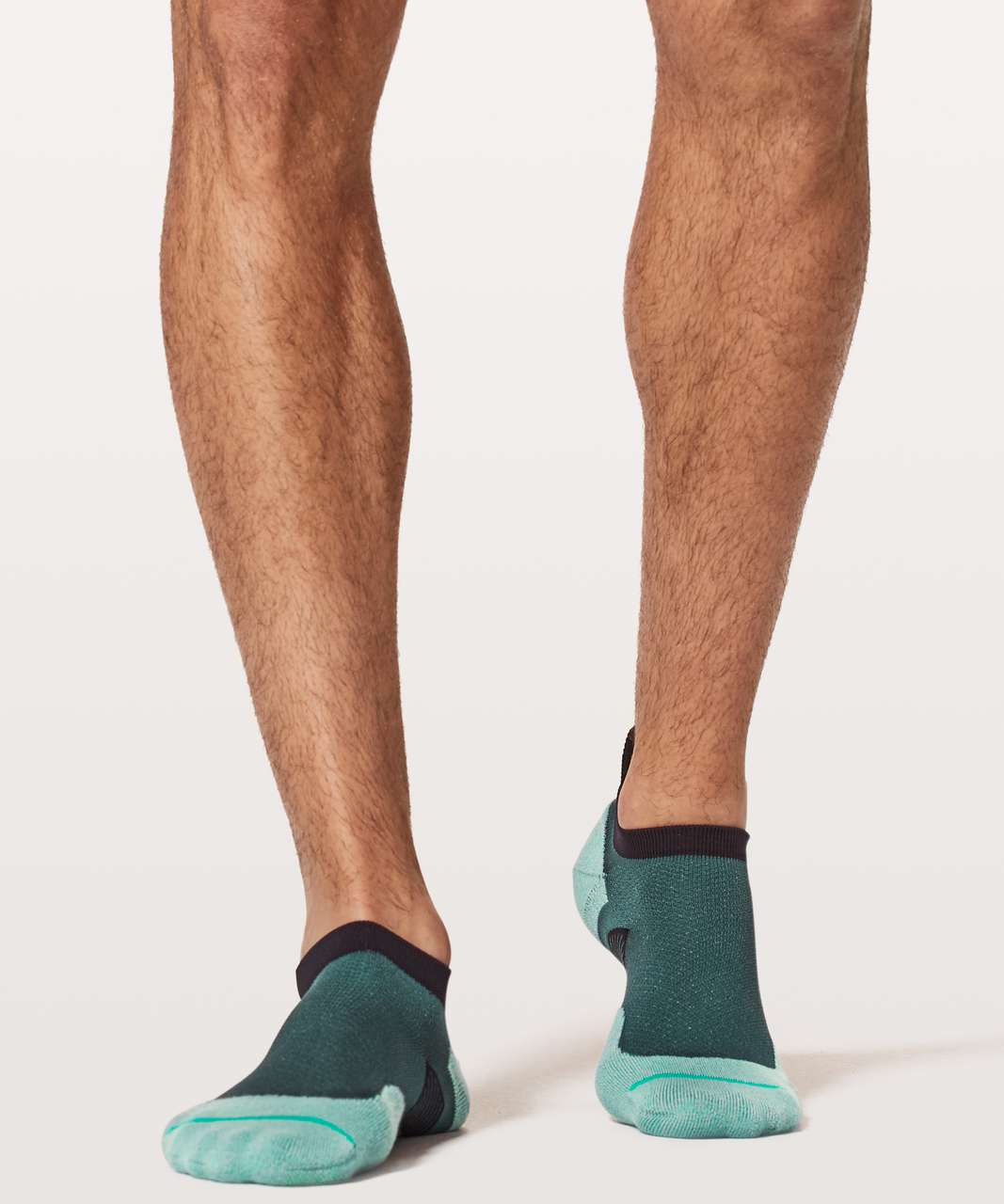 Lululemon T.H.E. Sock Silver - Antigua / Viridian Green / Light Cast