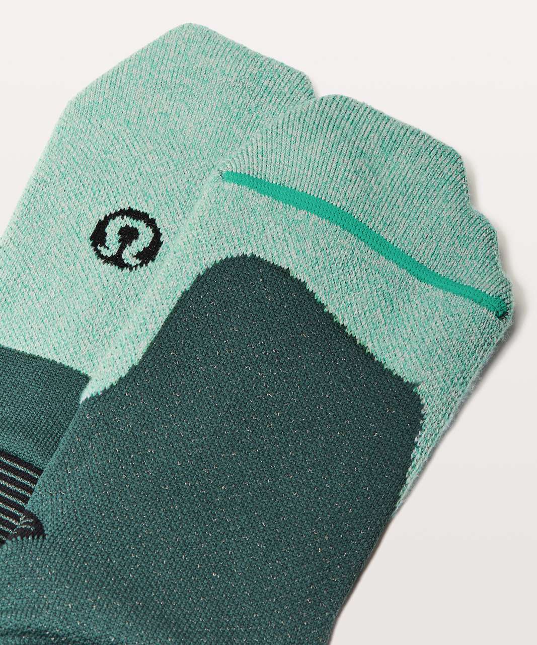 Lululemon T.H.E. Sock Silver - Antigua / Viridian Green / Light Cast