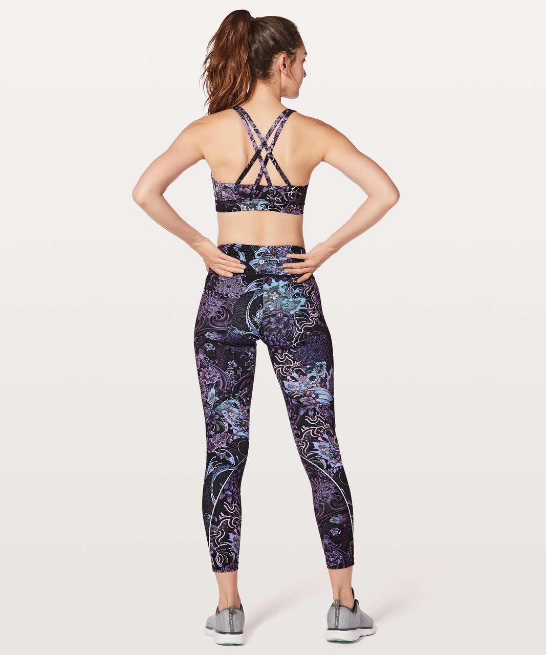 Lululemon Energy Bra - Incognito Camo Multi Gator Green - lulu fanatics