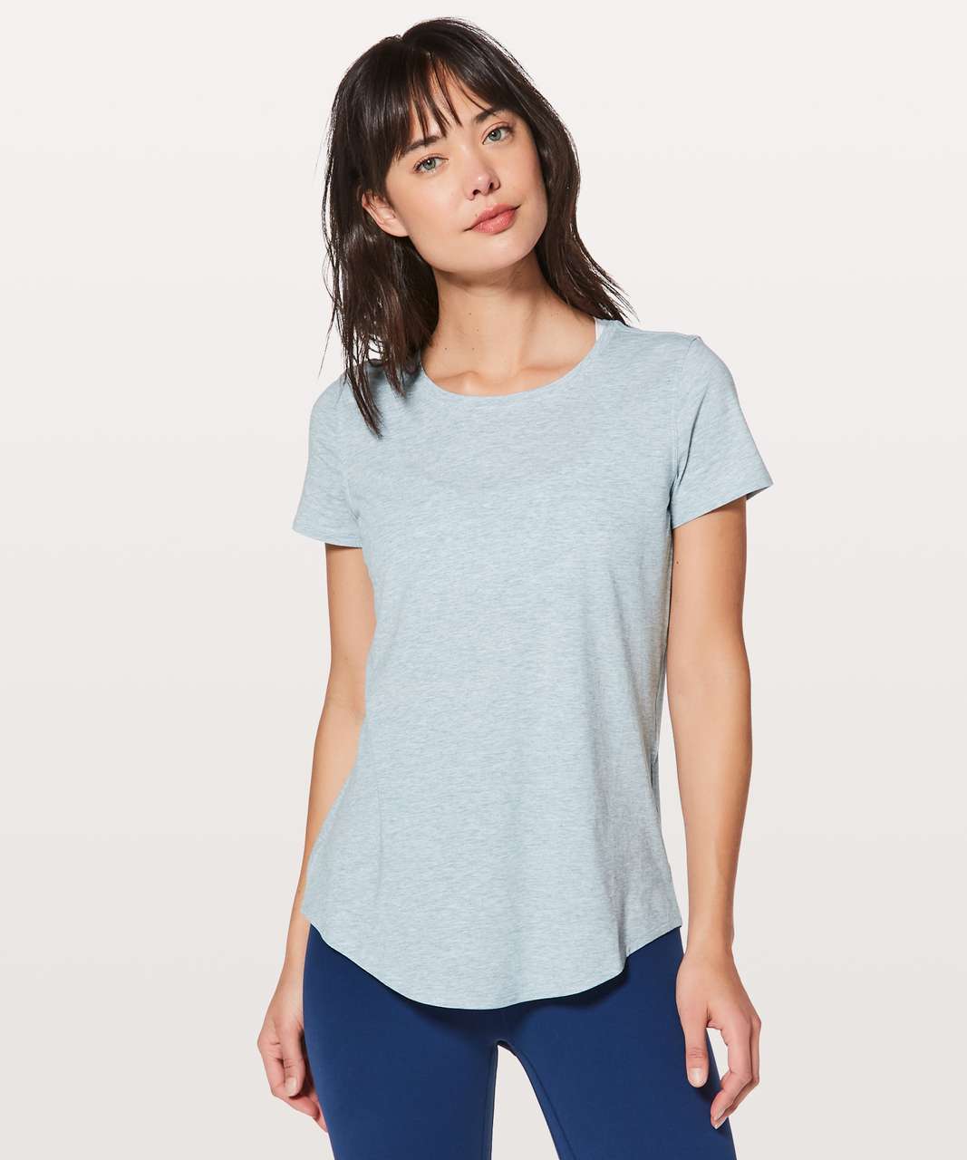 New Lululemon Womens Size 6 Ocean Air Love Crew Neck Short Sleeve T-shirt