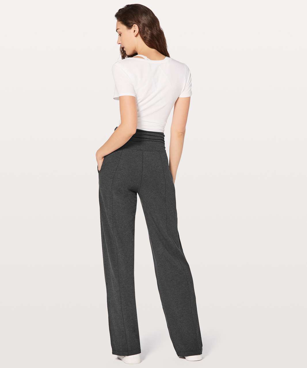 Lululemon Take It Easy Pant *31" - Heathered Black