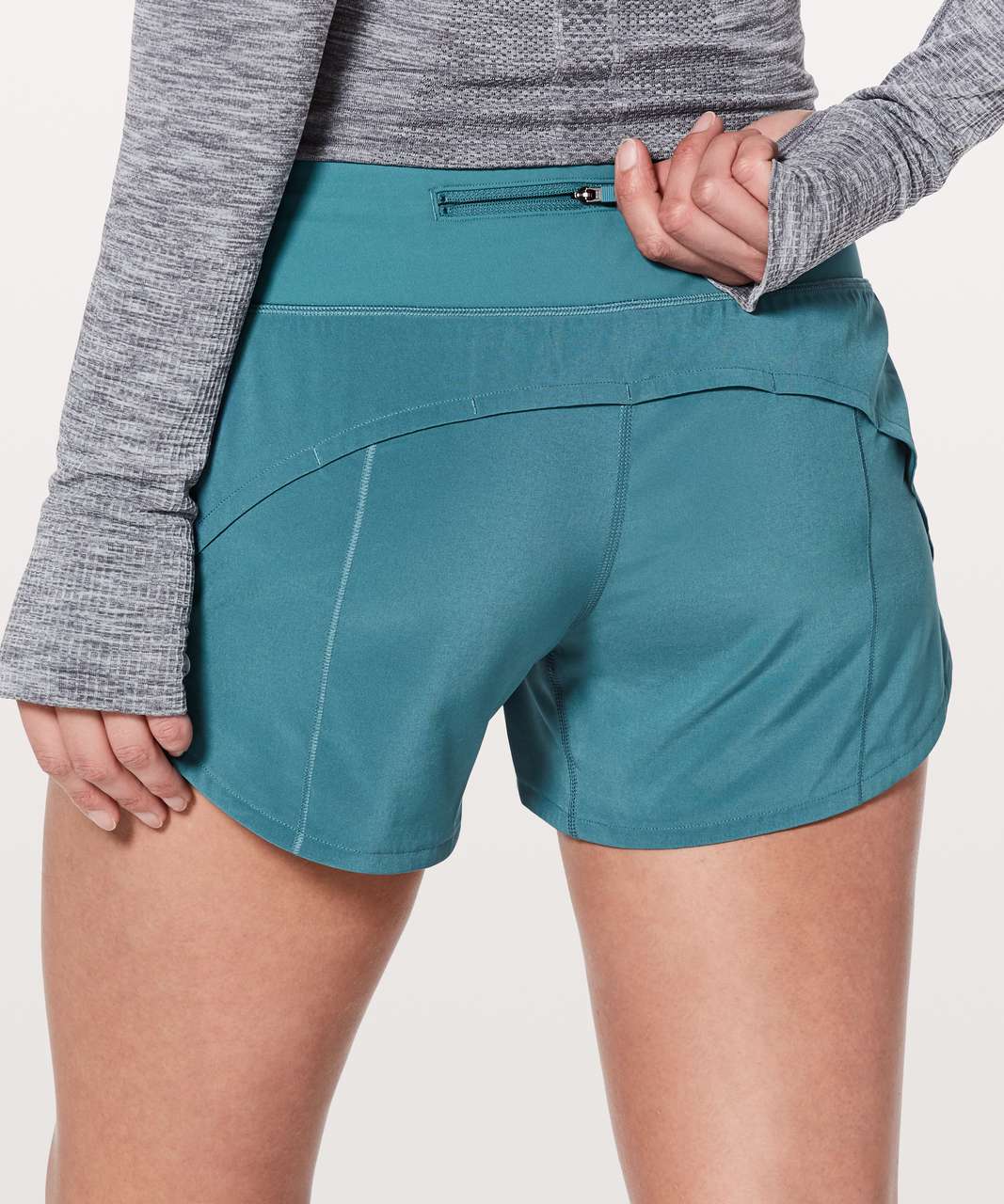 Lululemon Speed Up Short *Long 4" - Persian Blue