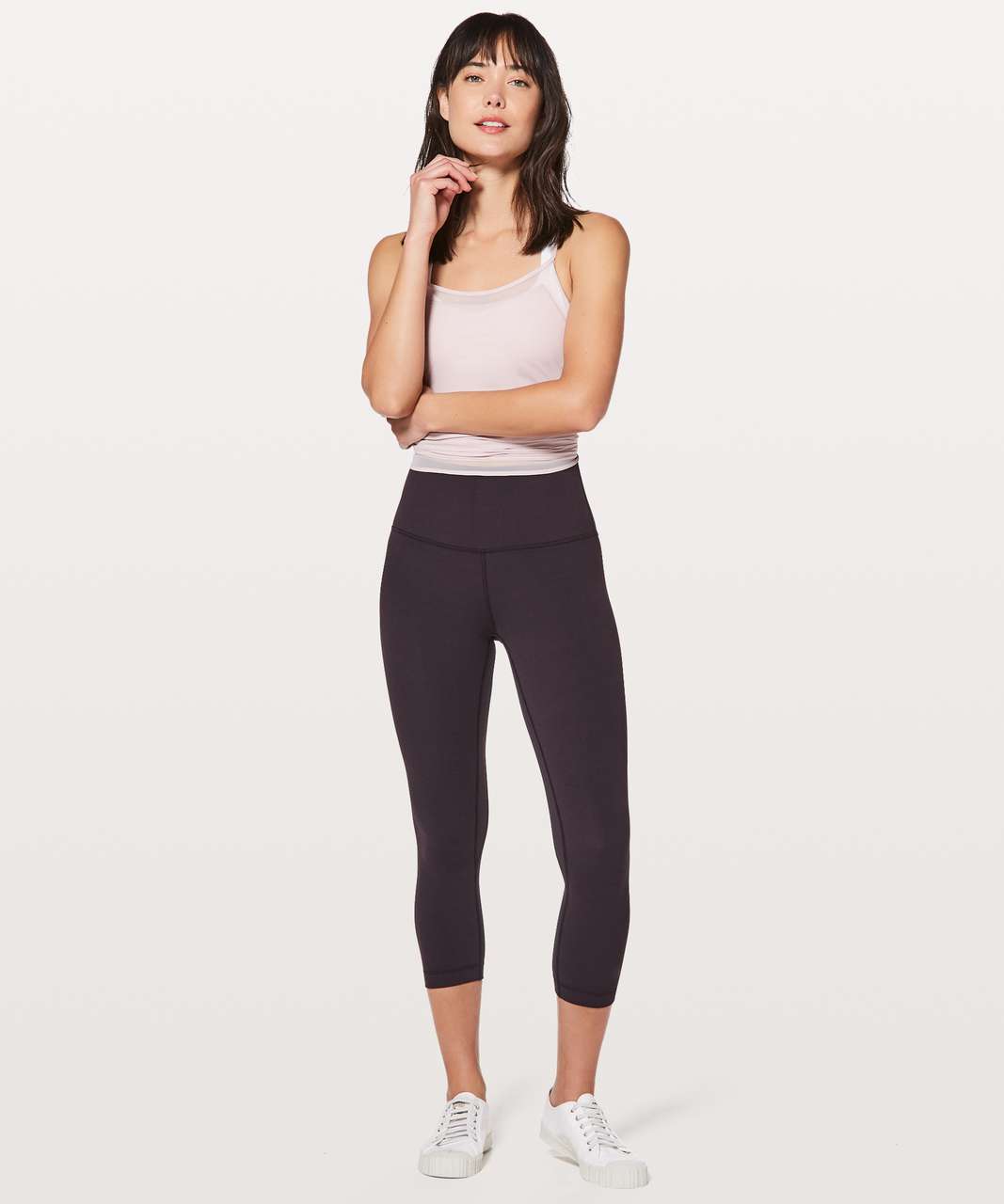 Lululemon Align Crop *21 - Formulate Emboss Black - lulu fanatics