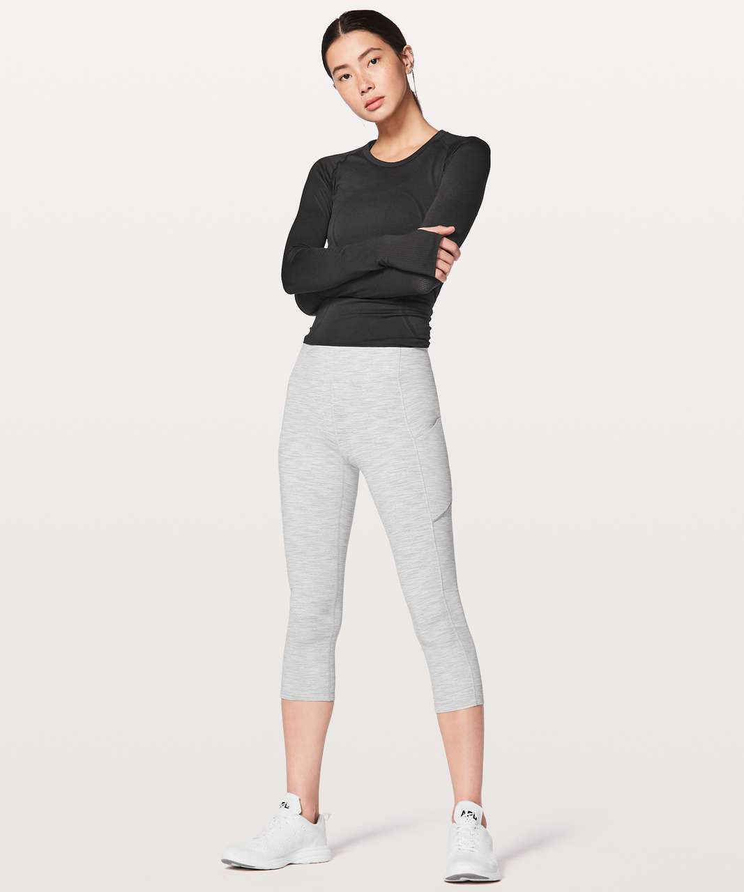 LULULEMON SEAWHEEZE REFLECTIVE Speed Up Crop SW Size 4 NWT $297.00 -  PicClick