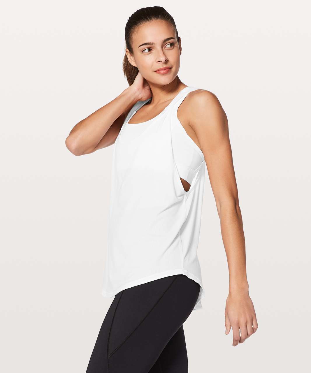 Lululemon Ready Set Go Tank White