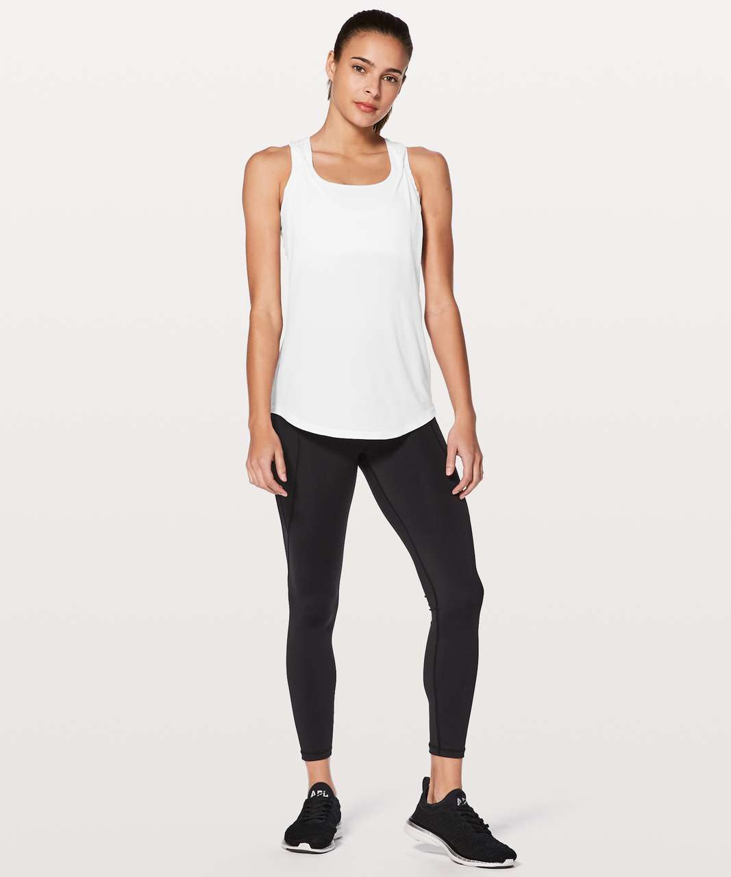 Lululemon Ready & Go Tank - White / White