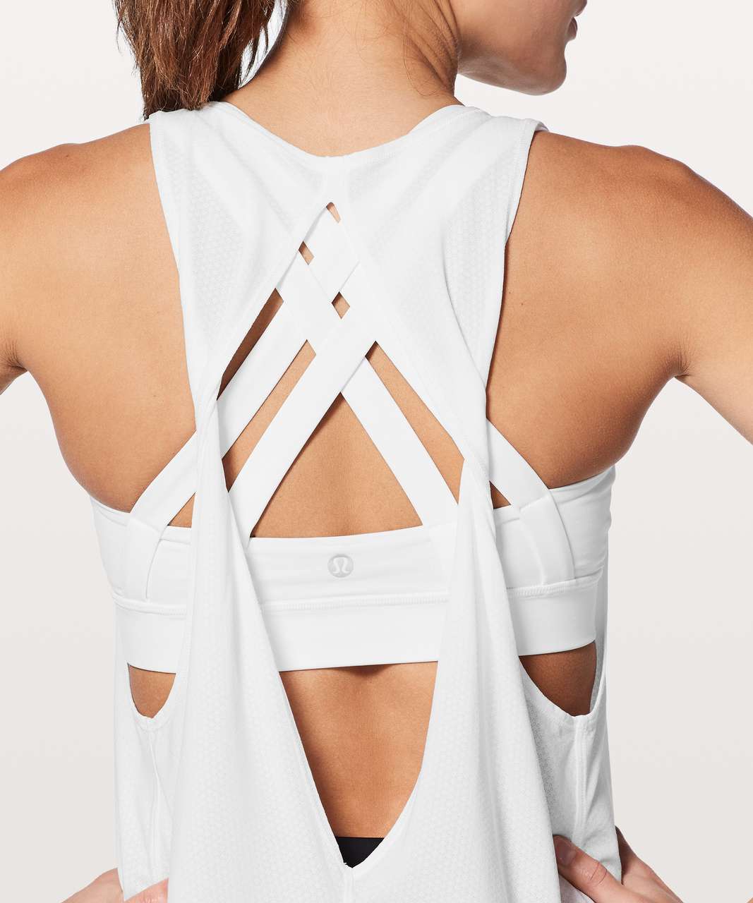 Lululemon Ready & Go Tank - White / White