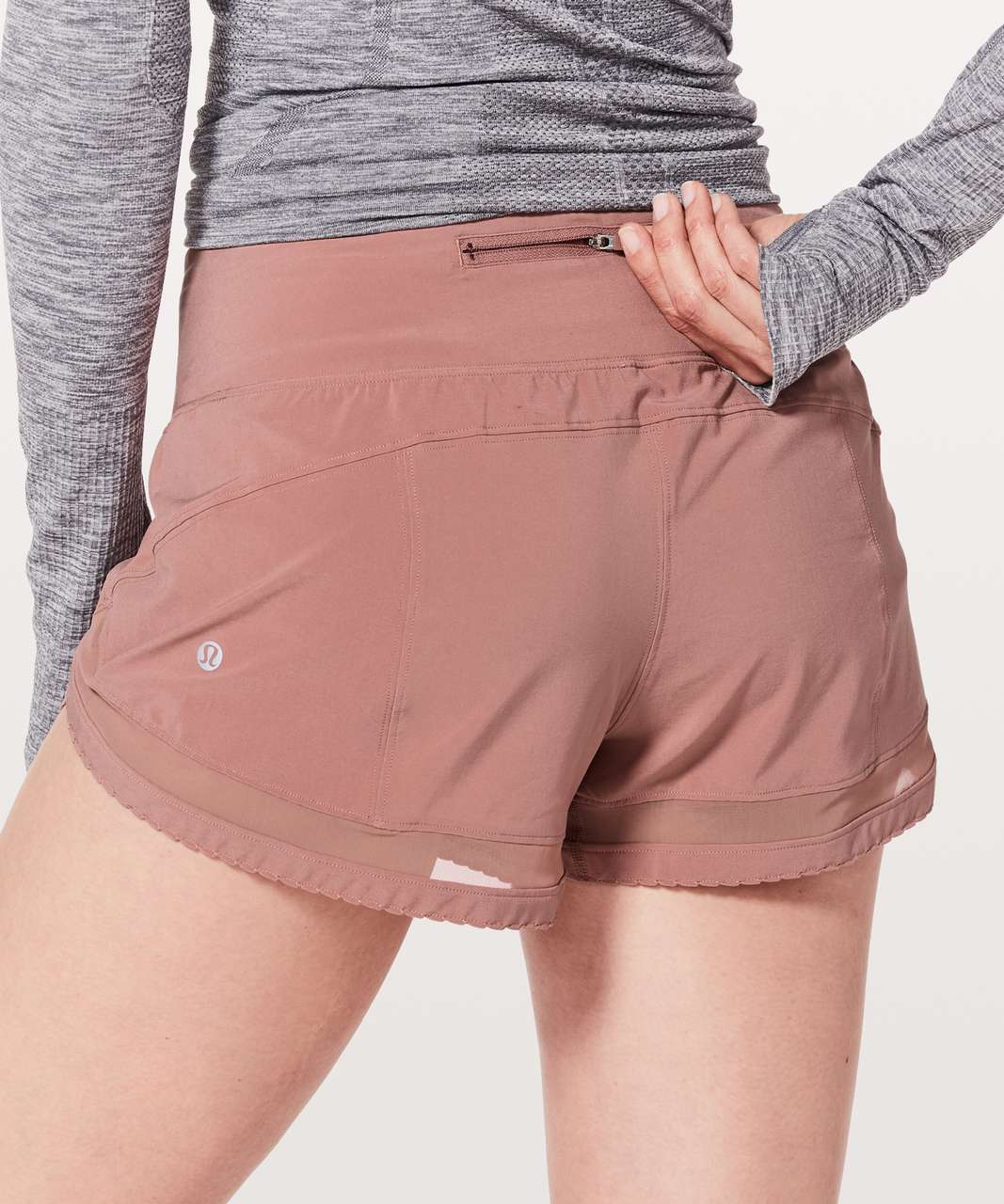 Lululemon Time To Sweat Short *3 - Quicksand - lulu fanatics