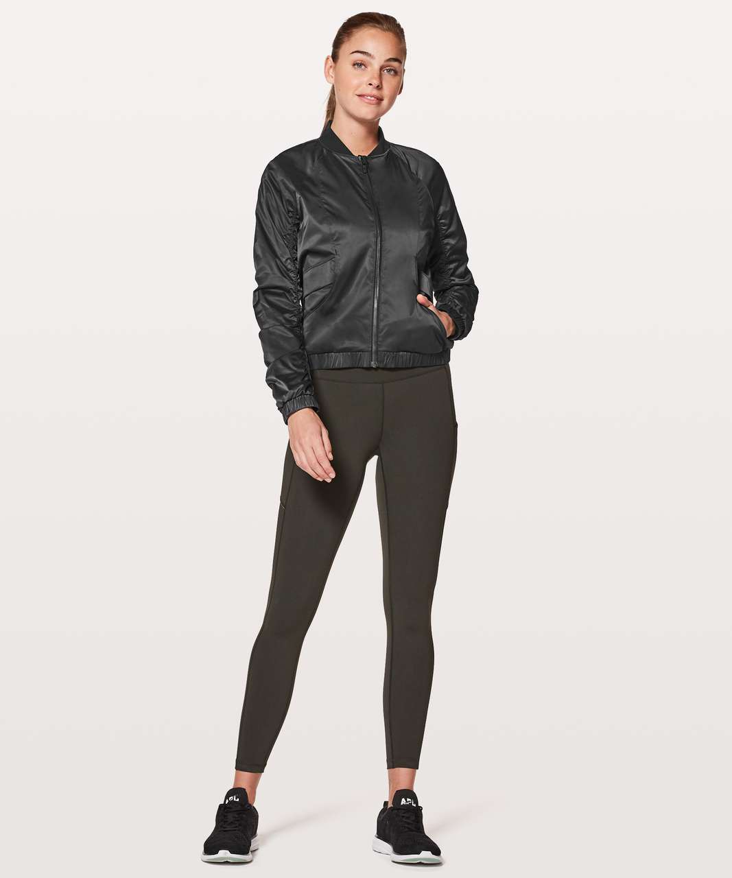 Lululemon Above The Clouds Jacket - Black - lulu fanatics