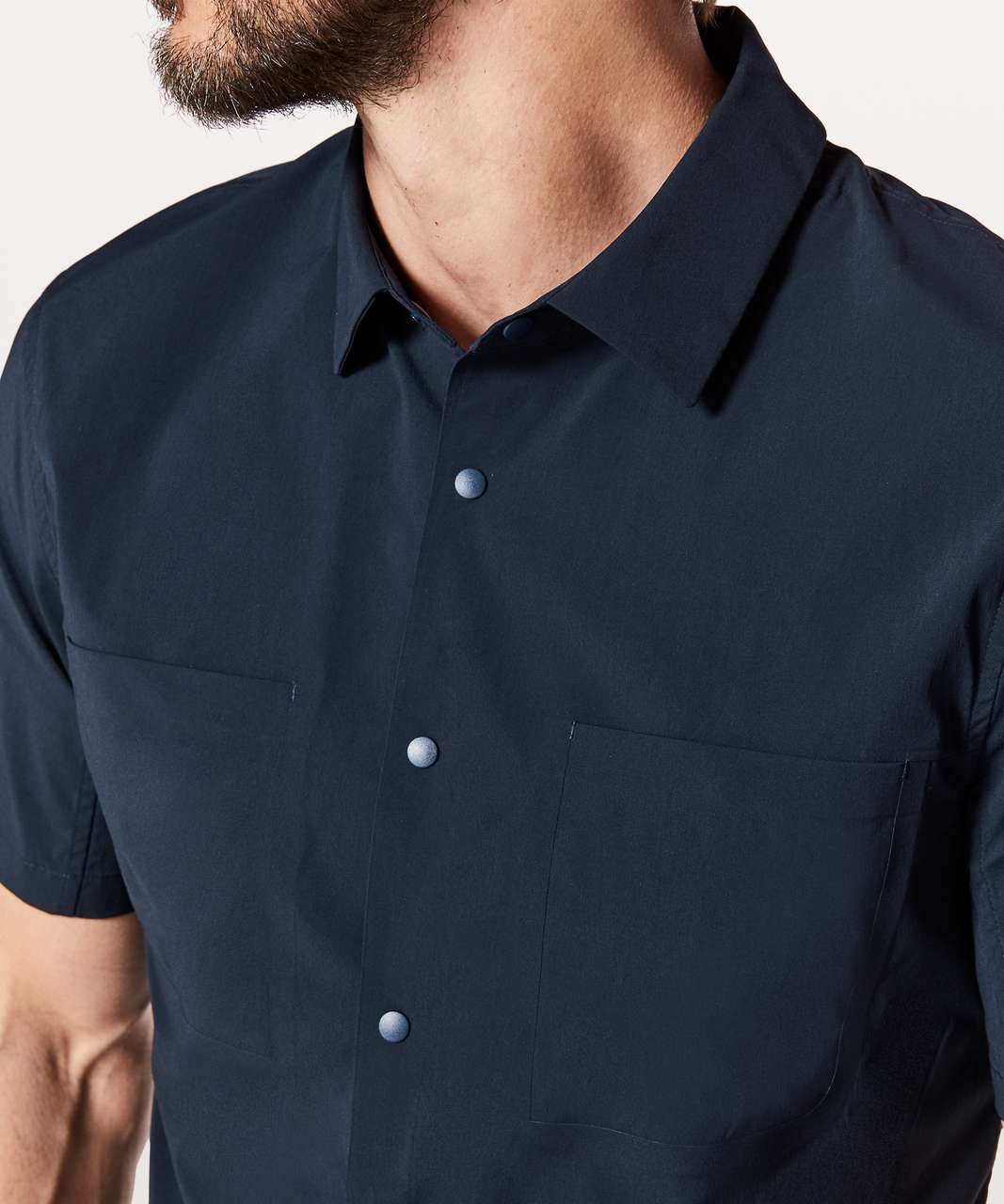 Lululemon Zenway Short Sleeve Buttondown - True Navy