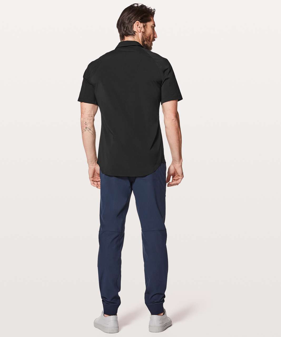 Lululemon Zenway Short Sleeve Buttondown - Black