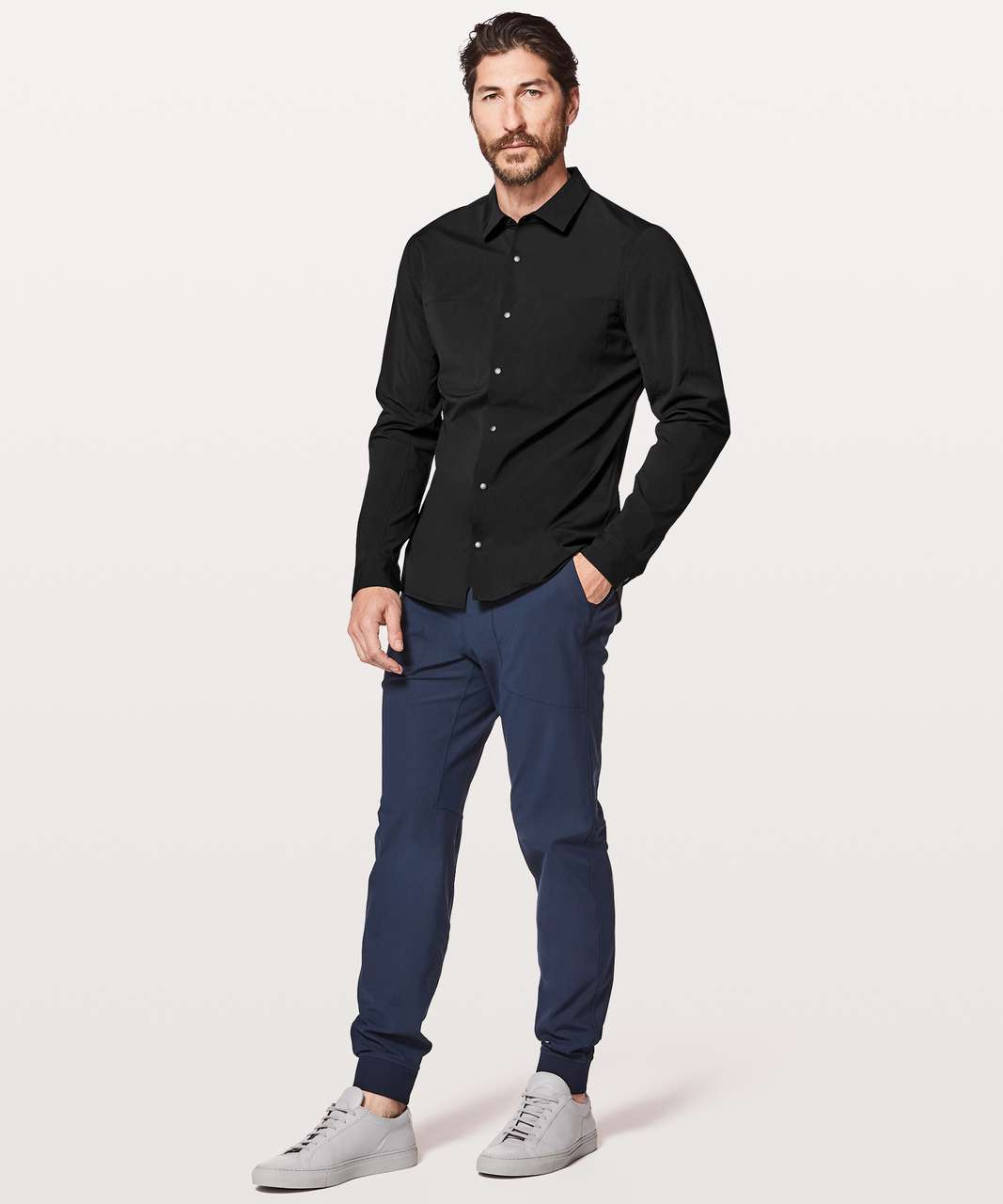 Lululemon Zenway Long Sleeve Buttondown - Black