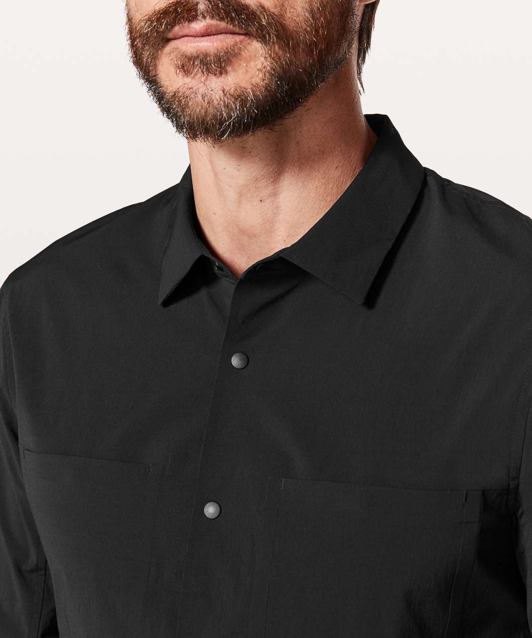 Black Buttondown Shirt Long Sleeve