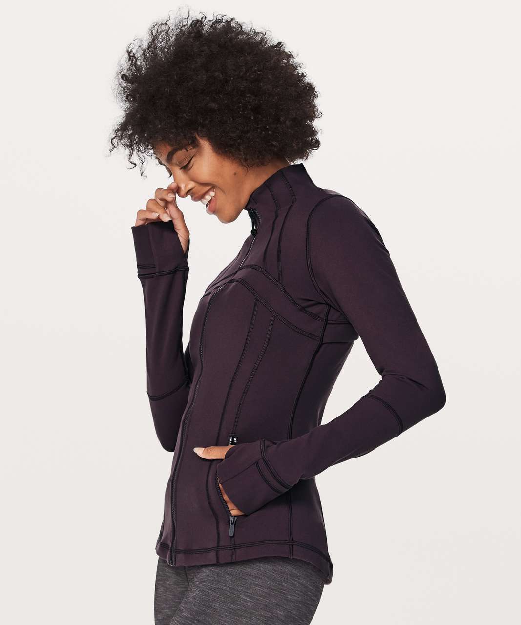 Lululemon Define Jacket - Black Cherry - lulu fanatics