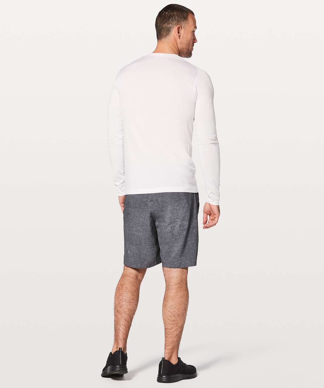 Lululemon Metal Vent Tech Long Sleeve - Heathered White