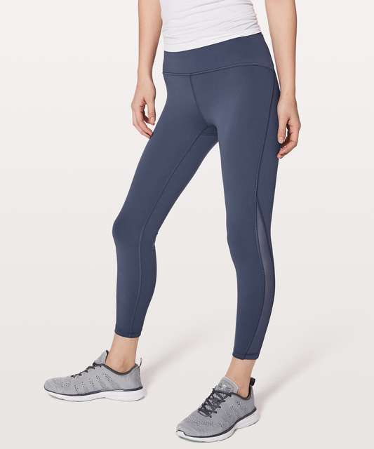 Lululemon Train Times 7/8 Pant (25 ) - Midnight Navy / Black