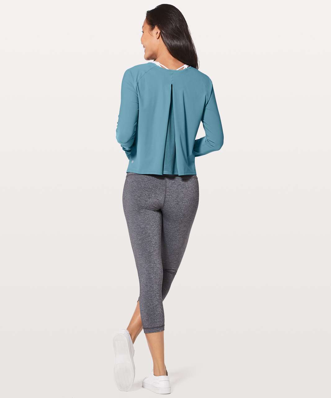 Lululemon Play Off The Pleats Long Sleeve - Persian Blue