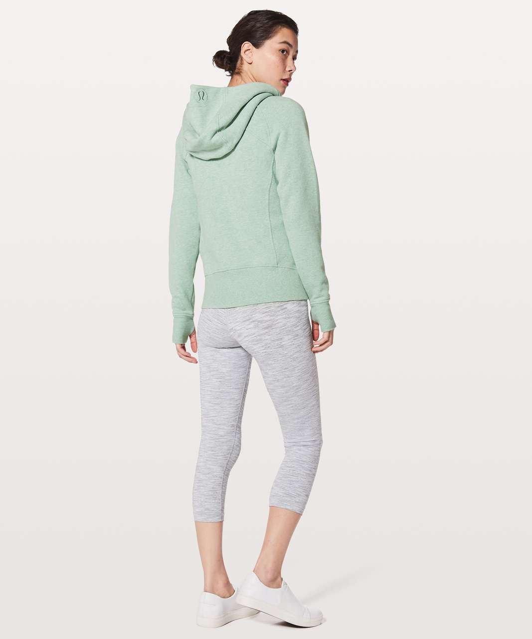 NWT Lululemon Scuba Hoodie *Light Cotton Fleece~SIZE:4~ Heathered  Springtime