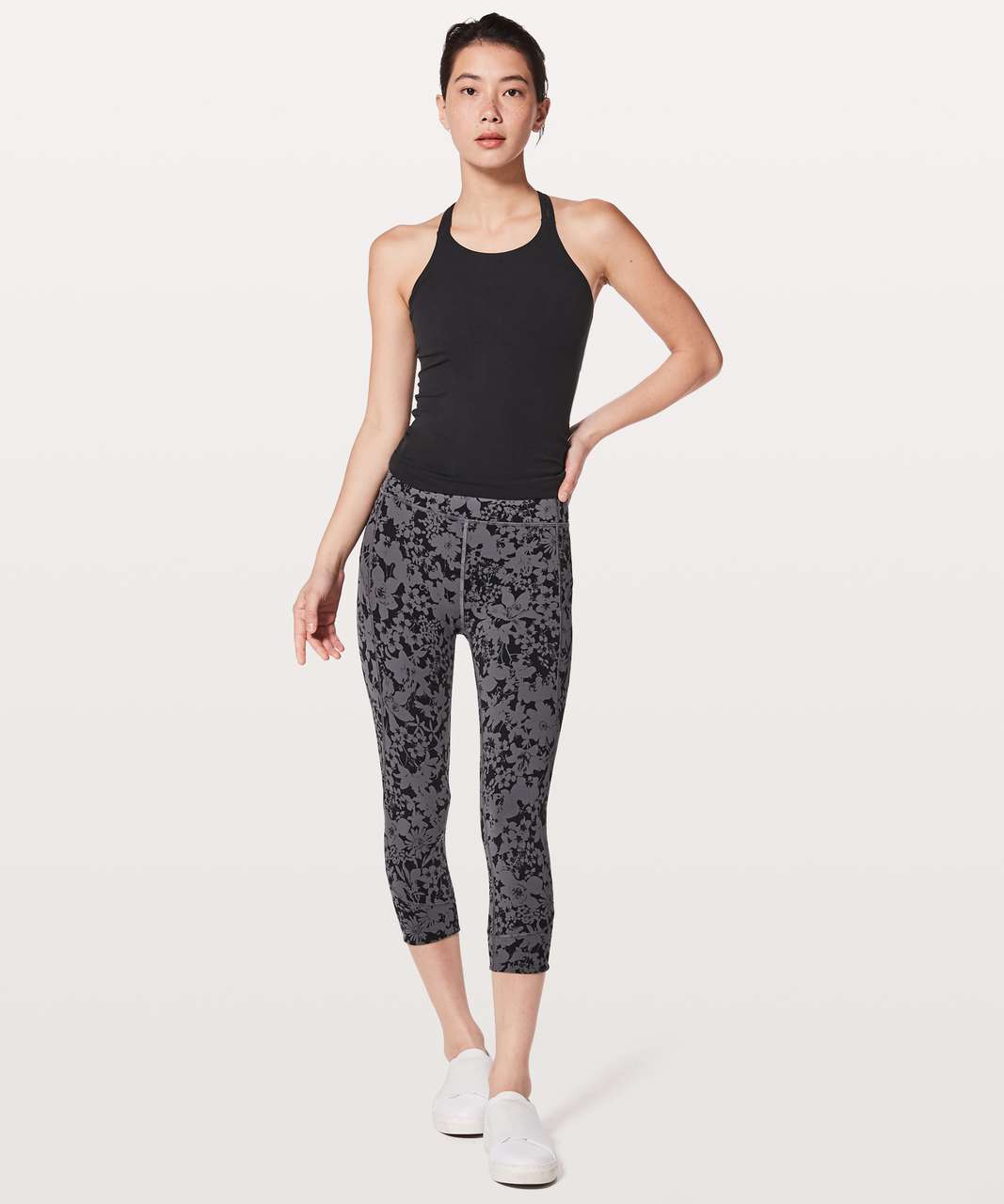 Lululemon In Movement Crop *Everlux 19 - Black - lulu fanatics