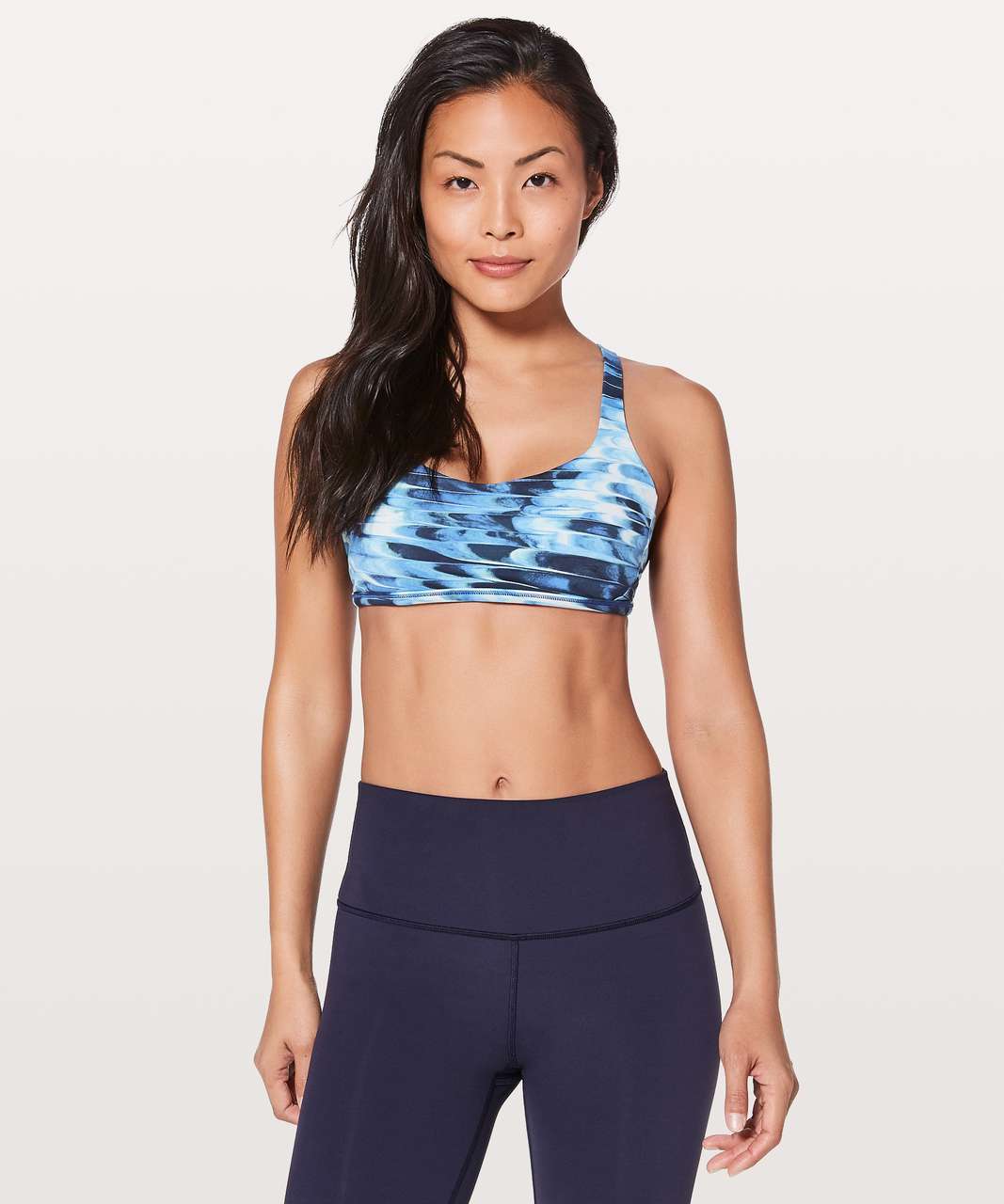 Lululemon Free To Be Zen Bra - Tidal Multi - lulu fanatics