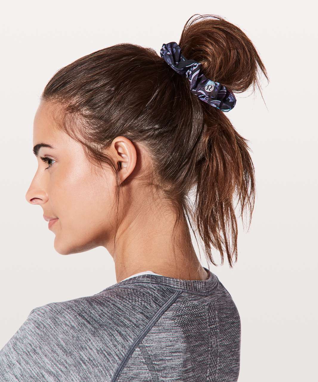 Lululemon Uplifting Scrunchie - Memoir Multi Purple