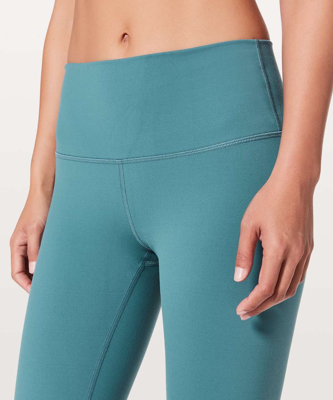 Lululemon Wunder Under Crop (Hi-Rise) *Full-On Luon 21" - Persian Blue