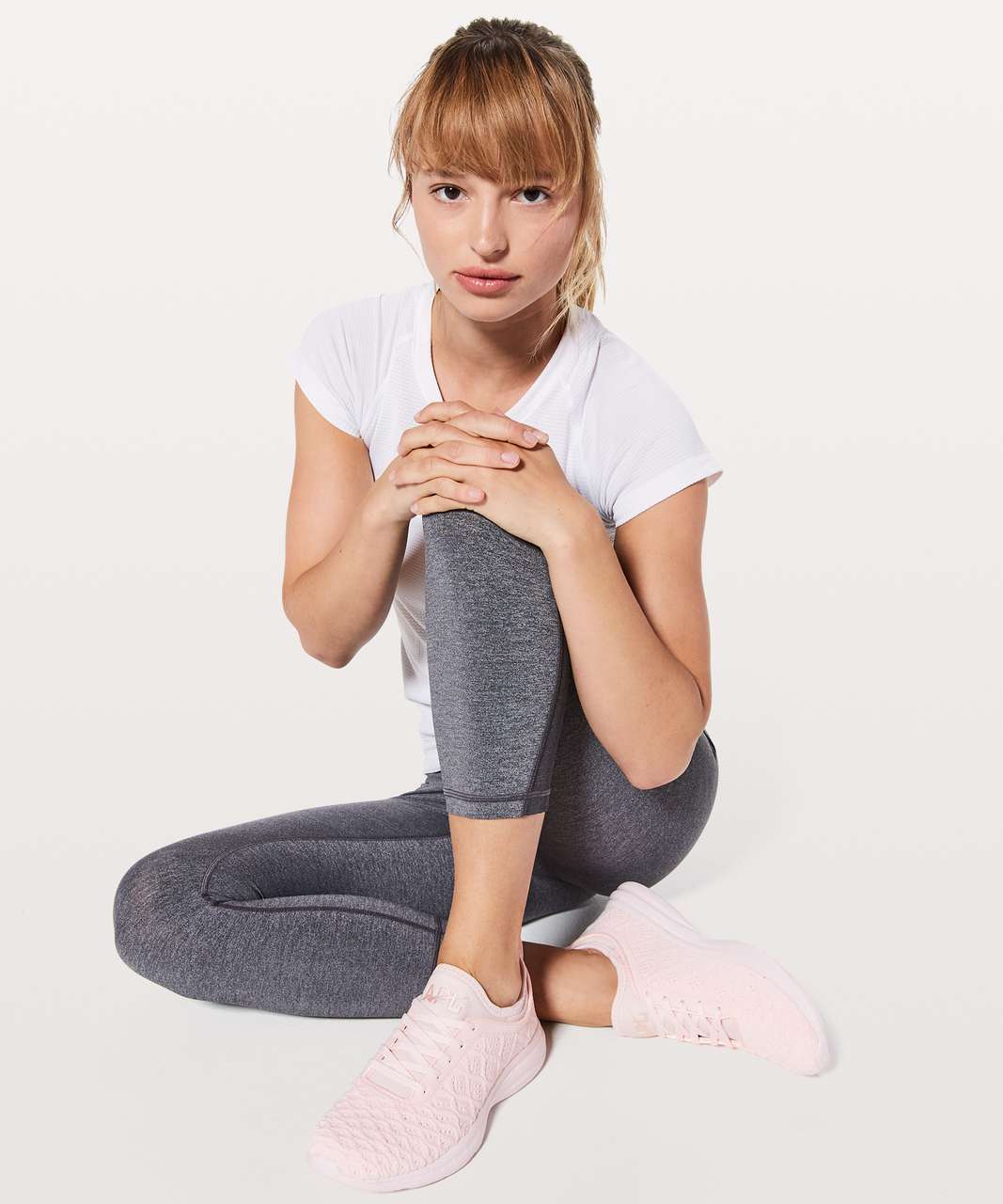 Lululemon Womens TechLoom Phantom Shoe - Bleached Pink