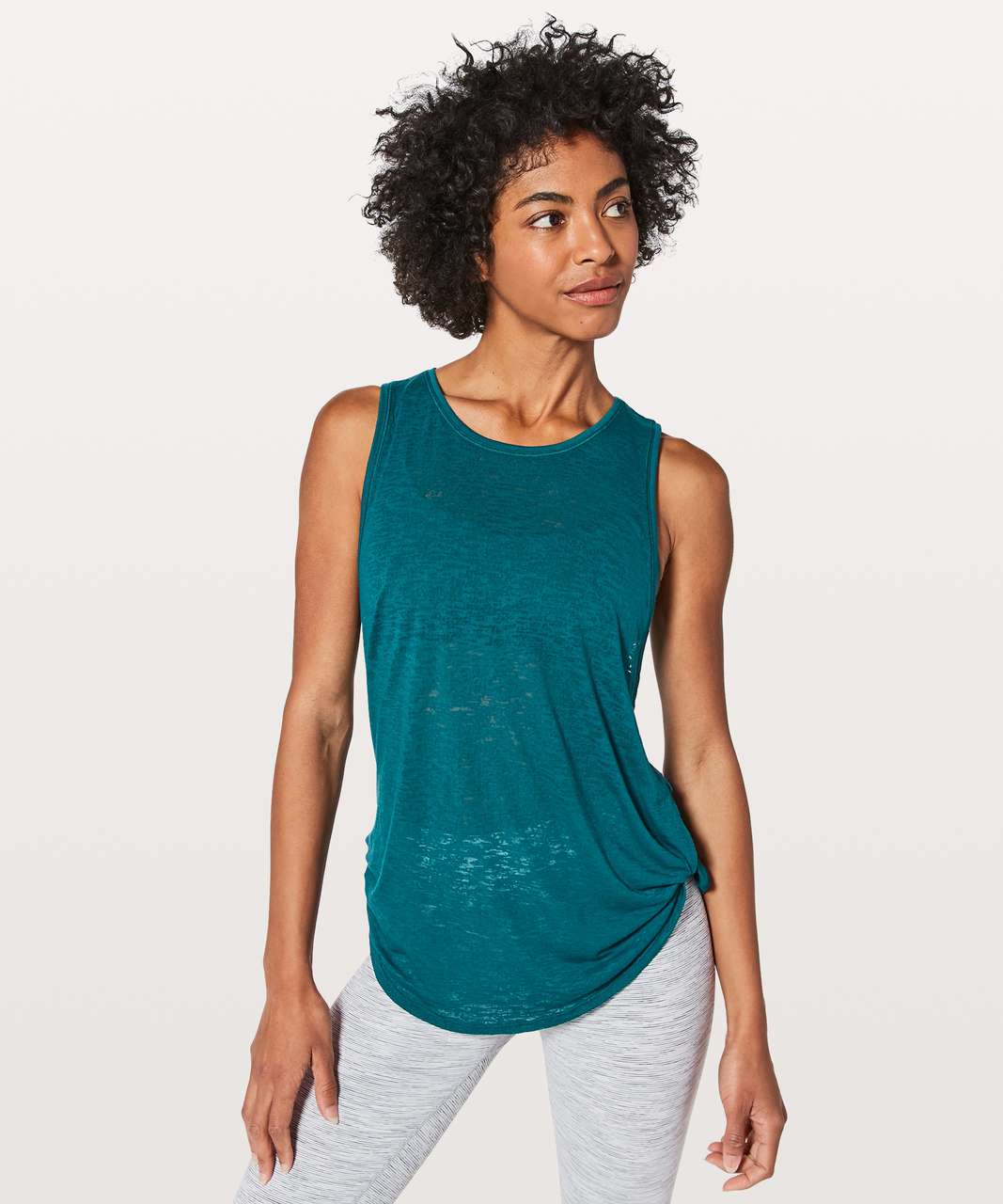 Lululemon Round Two Tank - Dark Uniform Blue