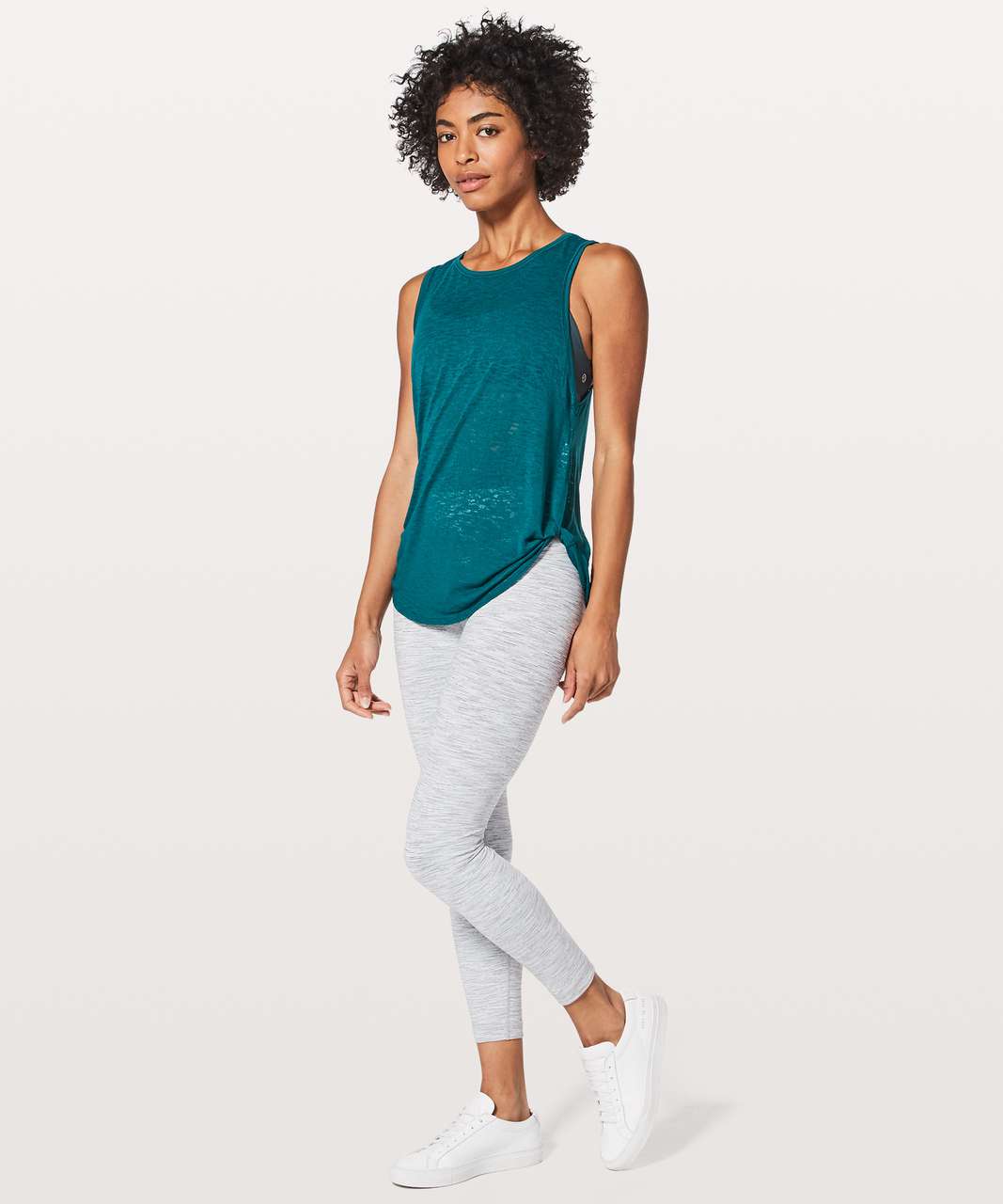 Lululemon Round Two Tank - Dark Uniform Blue