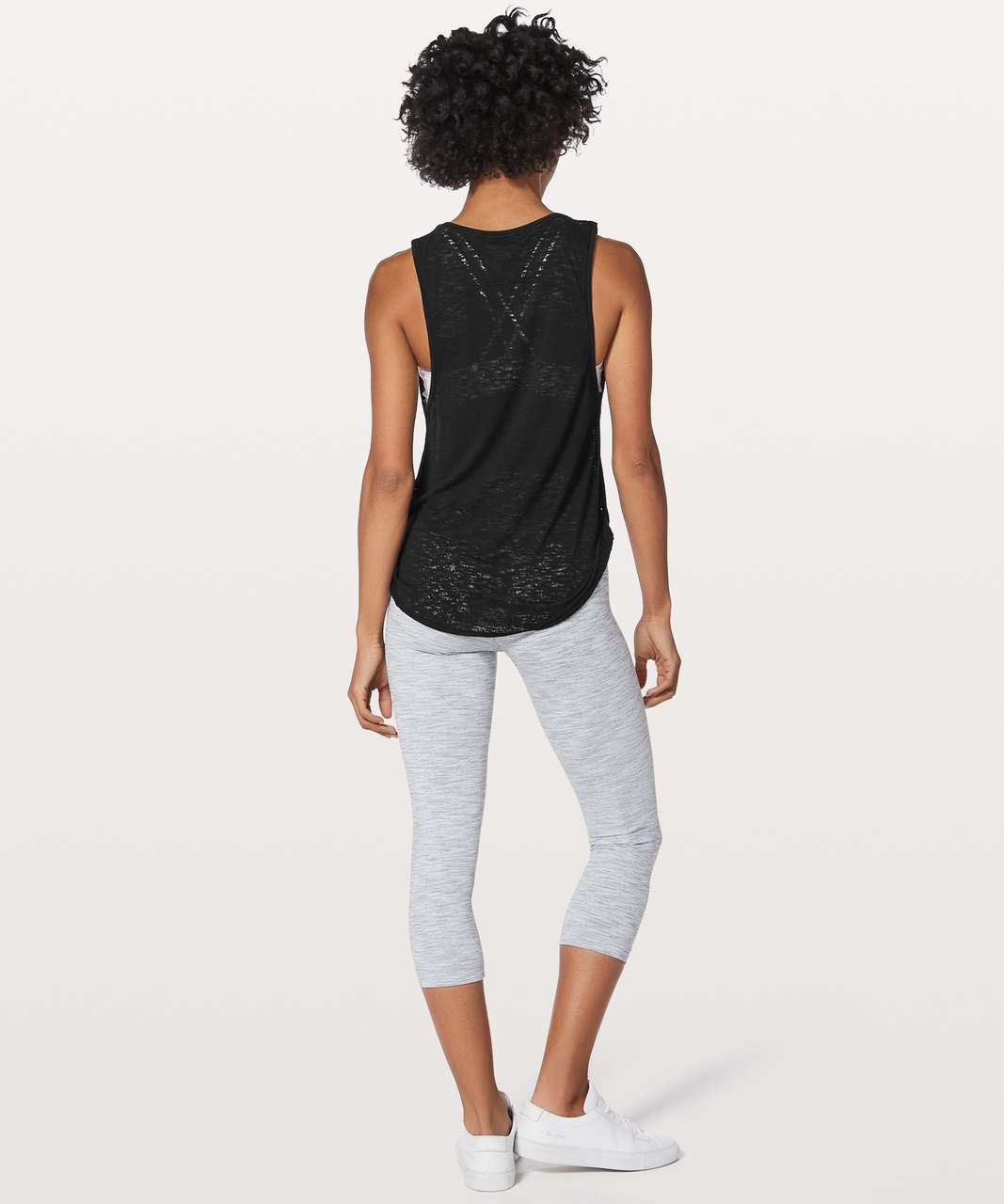 Lululemon Round Two Tank - Black - lulu 