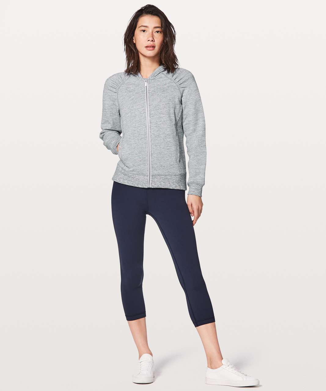 Lululemon Cool & Collected Jacket - Heathered Space Dyed Nimbus