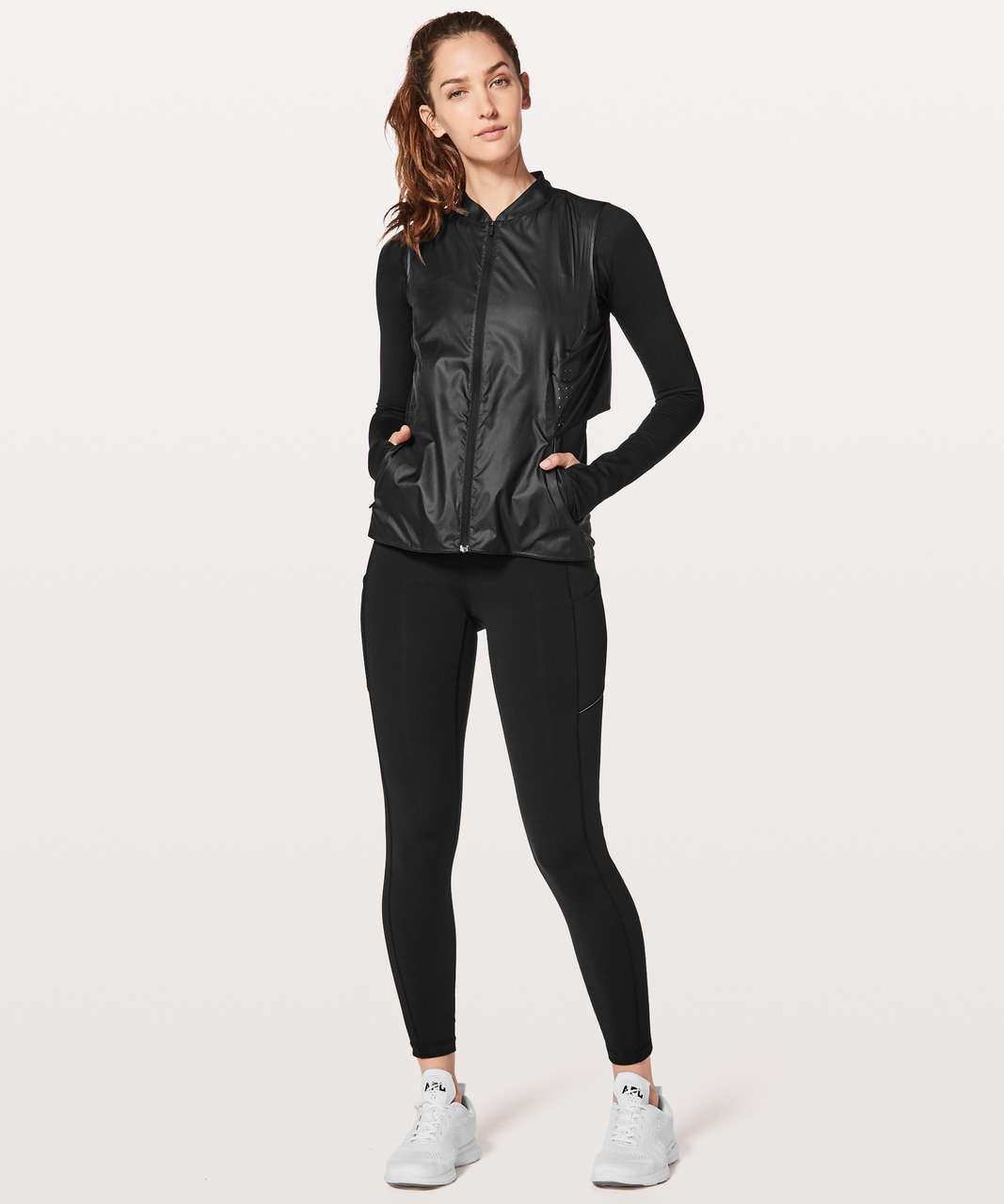 Lululemon Kicking Asphalt Jacket - White - lulu fanatics