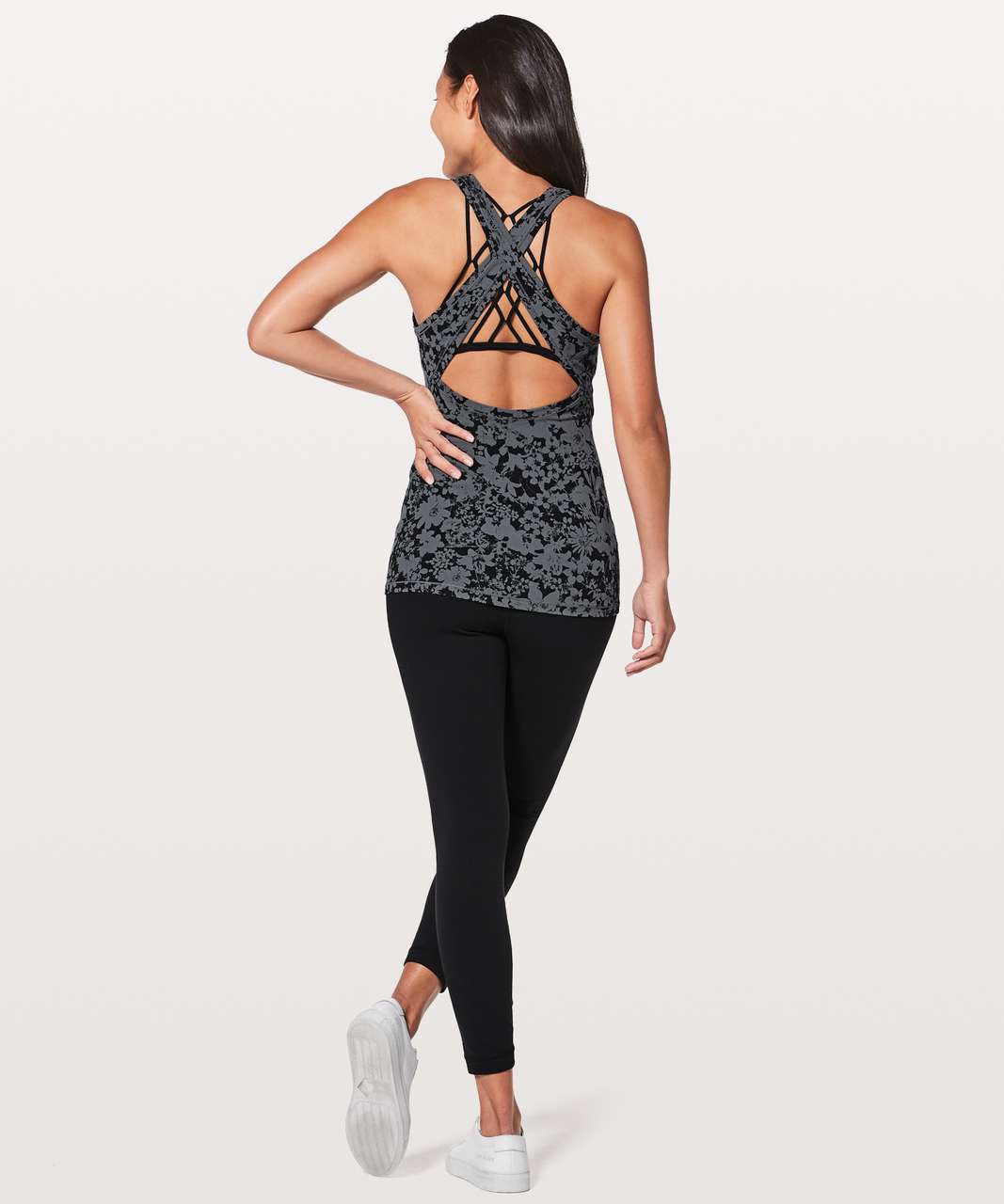 Lululemon All You Do Tank - Efflorescent Nebula Black