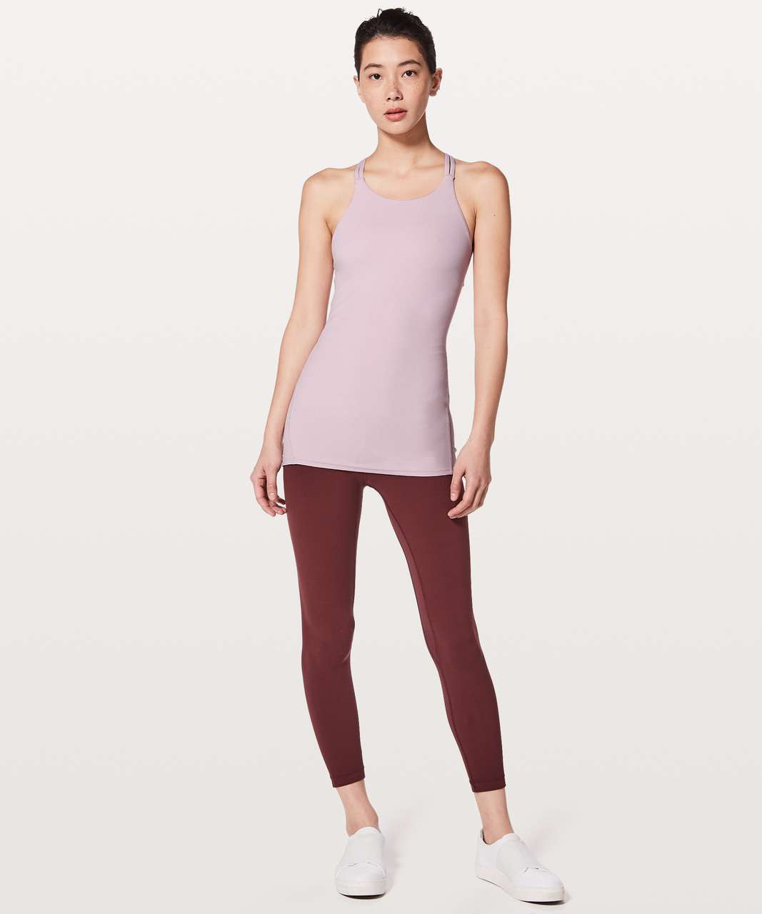 Lululemon Slide With Me Tank *Light Support For B/C Cup - Porcelain Pink