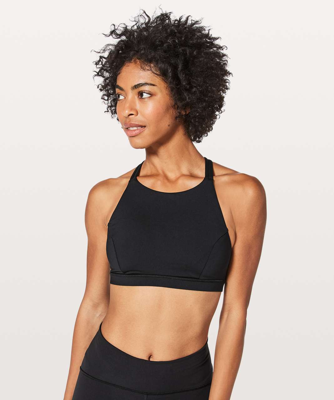 Lululemon Adjust Me Bra - Black - lulu fanatics