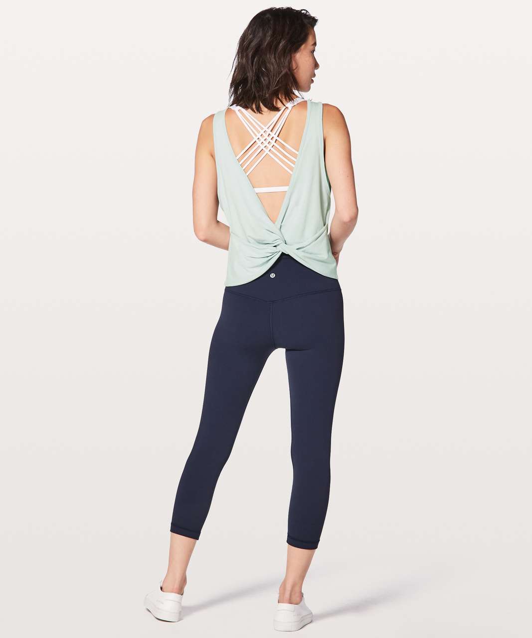 Lululemon Twist It Tank - Storm Blue