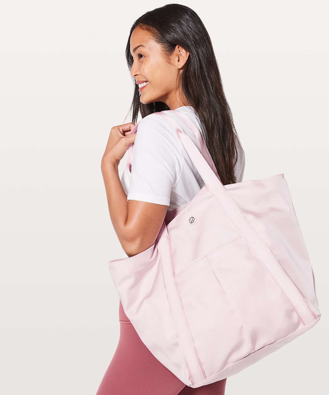 Lululemon Live Free Tote - Misty Pink