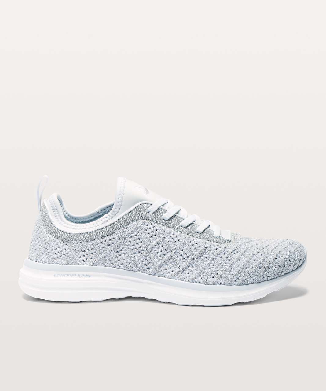 Lululemon Mens TechLoom Phantom Shoe *Reflective - Steel Grey / Silver Reflective / White