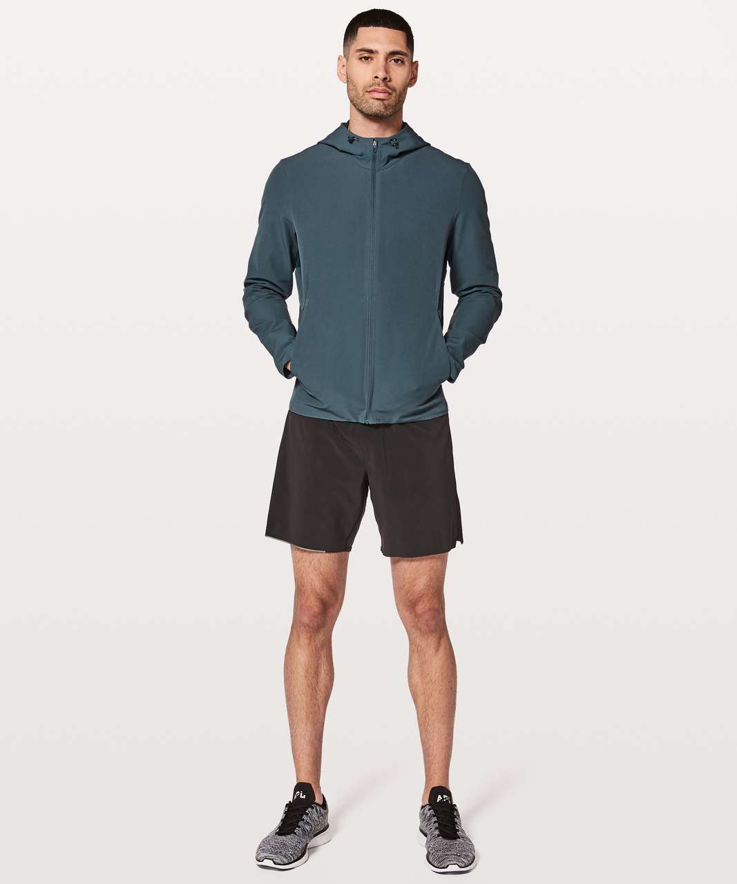 Lululemon Warp Lite Jacket - Iron Blue / Night Diver