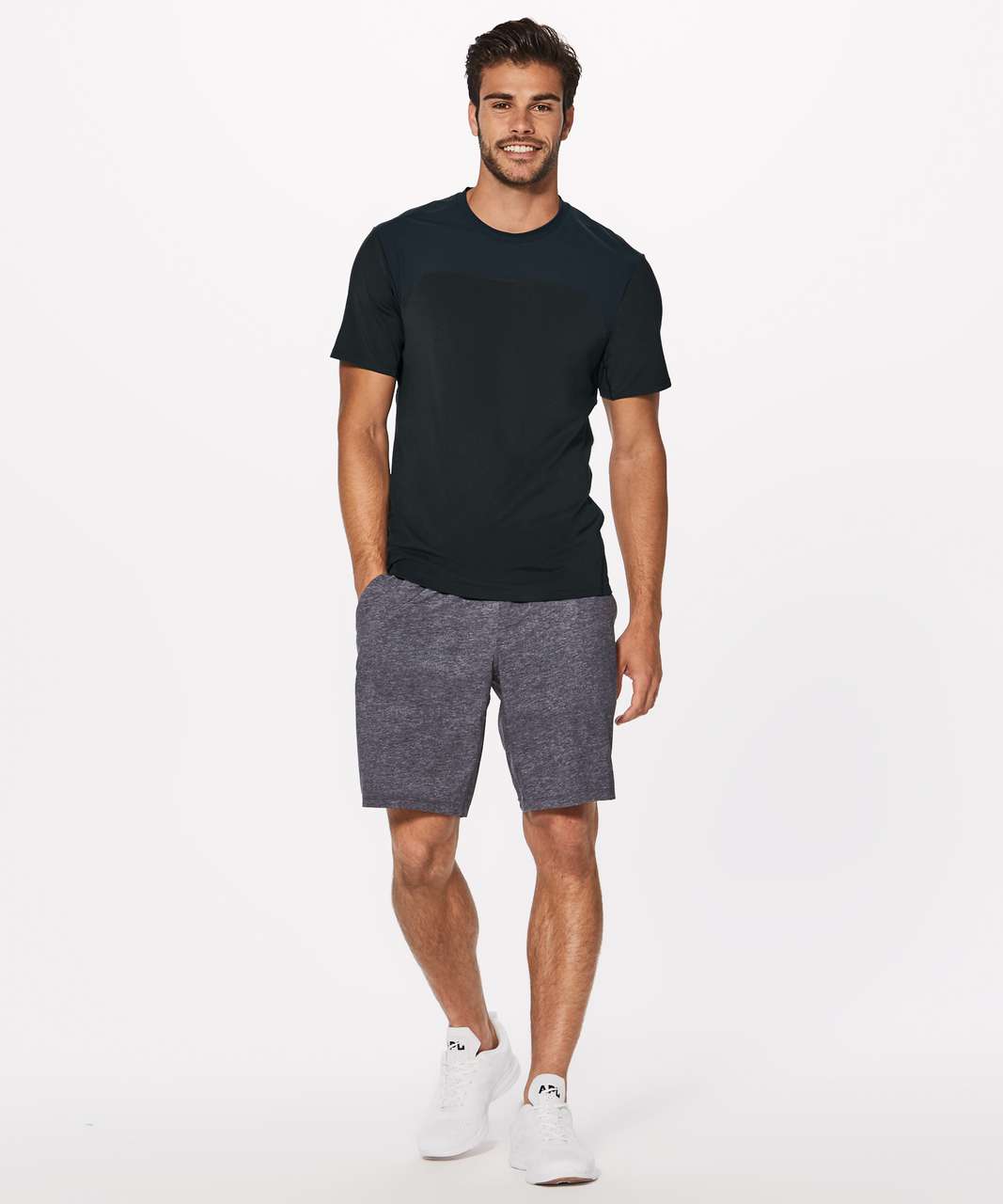 Lululemon License To Train Short Sleeve - Melanite