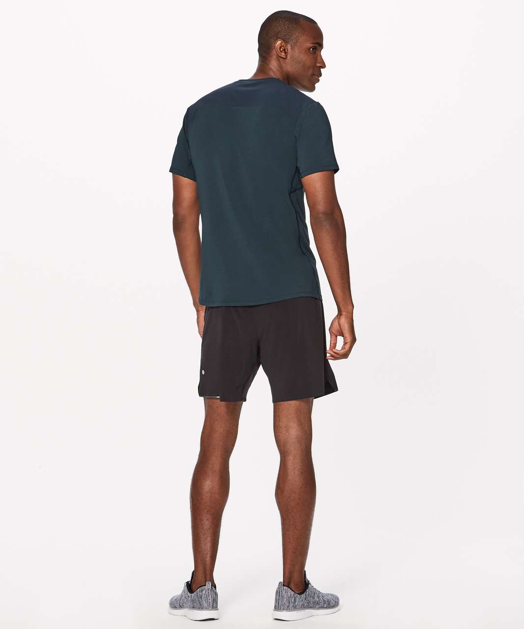 Lululemon License To Train Short Sleeve - Nocturnal Teal