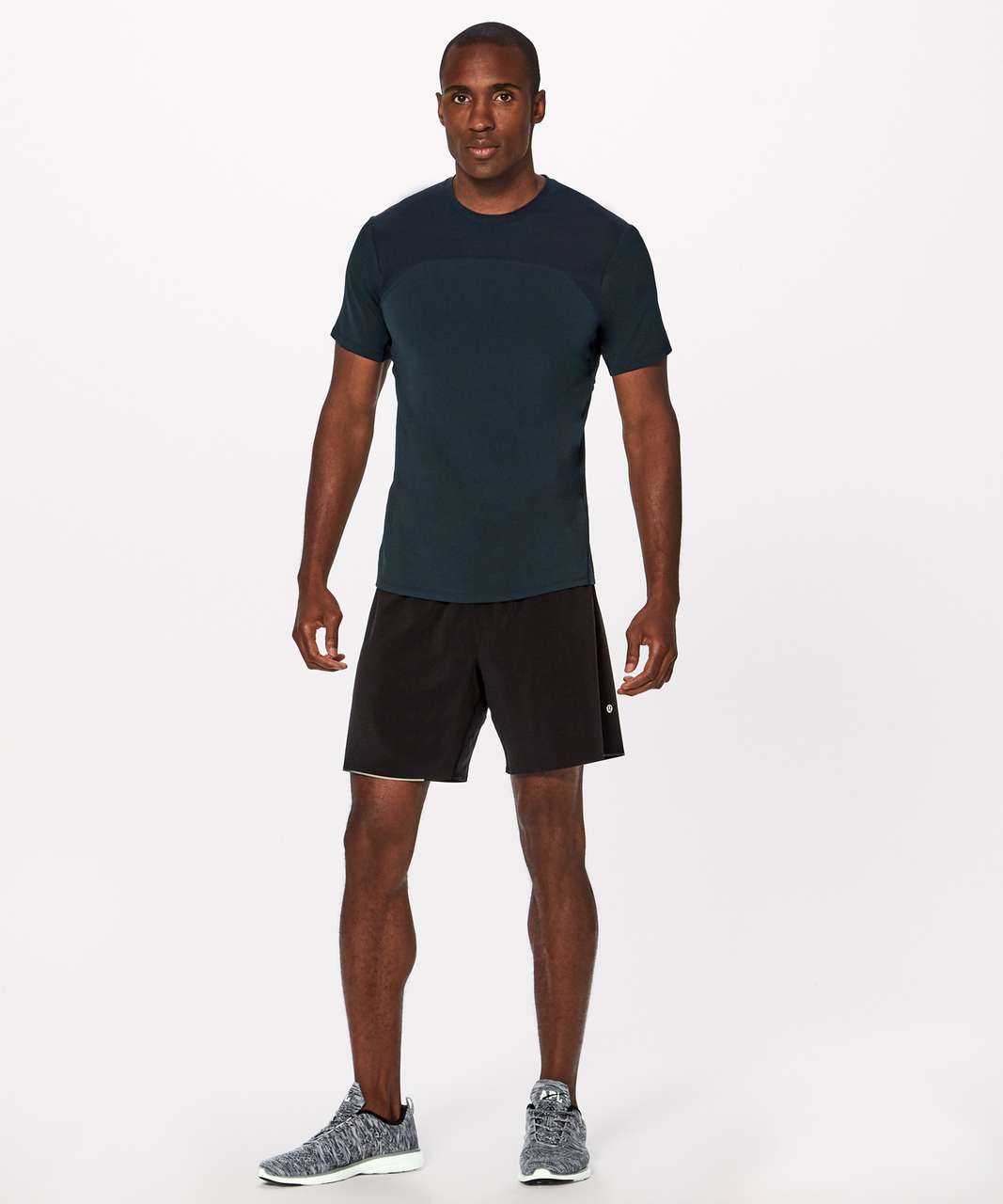 Lululemon License To Train Short Sleeve - Nocturnal Teal - lulu