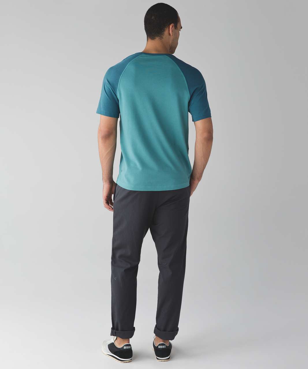 Lululemon In Your Element Short Sleeve - Turquoise Sea / Desert Teal