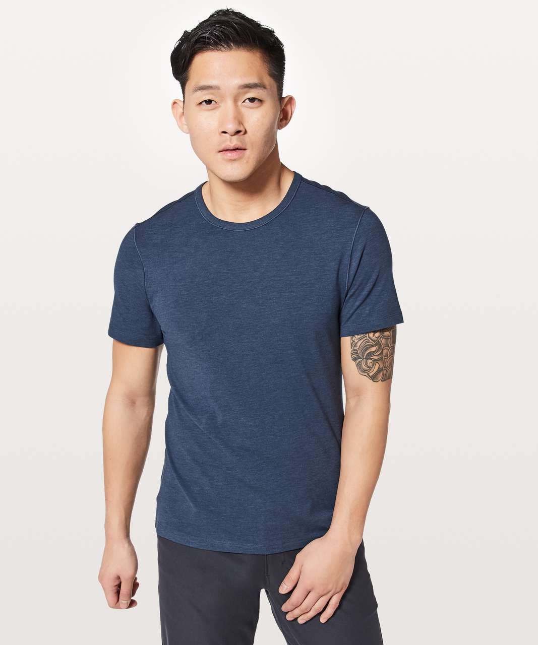 Lululemon 5 Year Basic Tee - Heathered Core Medium Grey - lulu