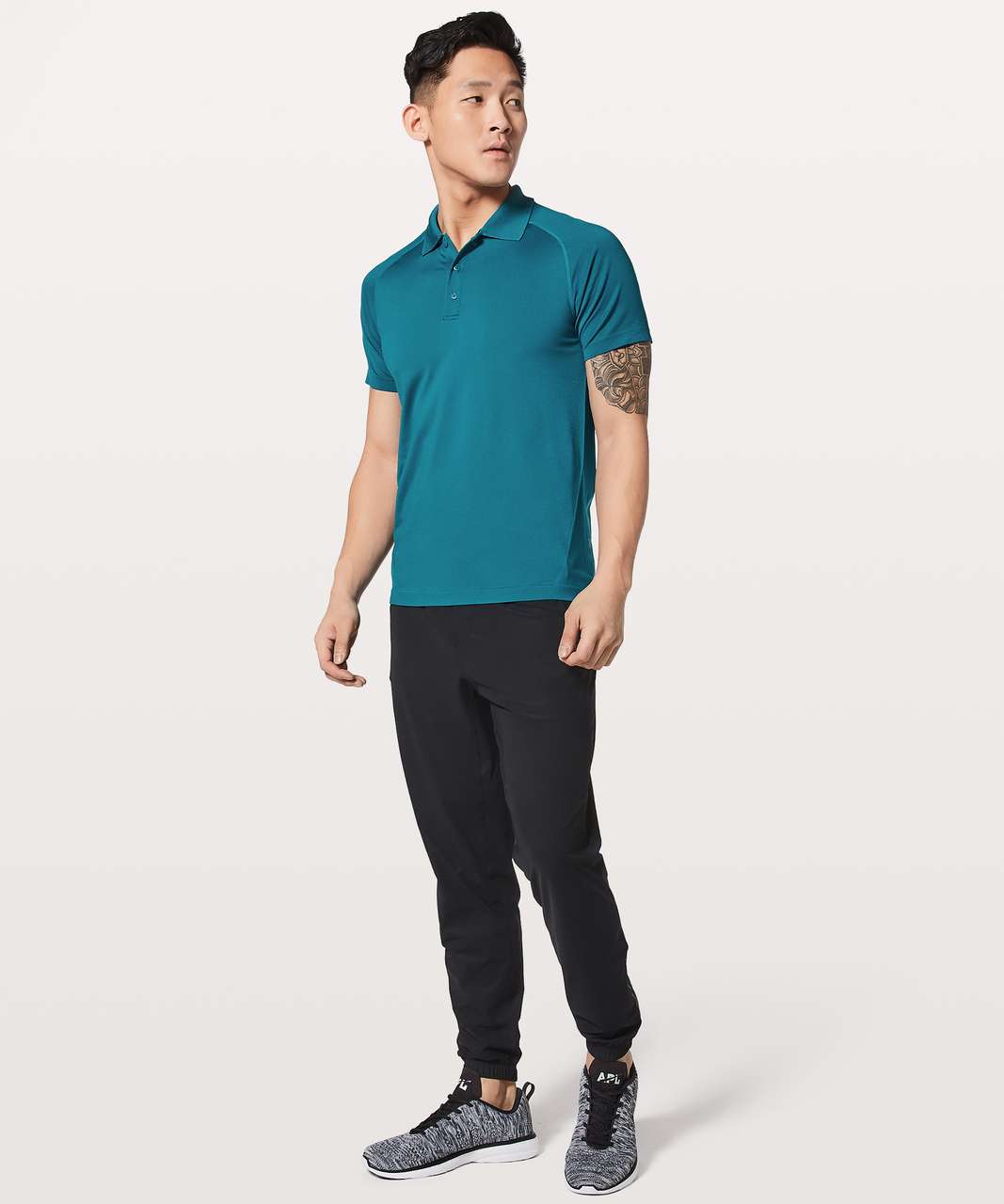 Lululemon Metal Vent Tech Polo - Capri / Capri